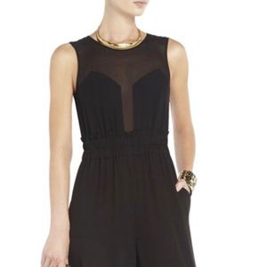 Bcbg Kiara Long Pants Black Romper-new with tags